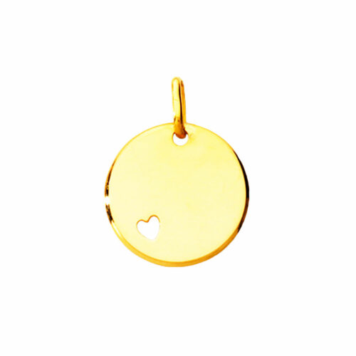 Pendentif Medaillon Coeur