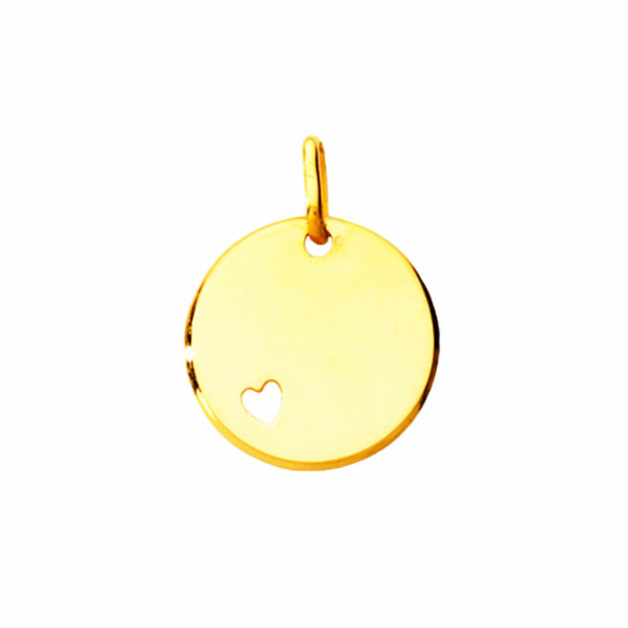 Pendentif Medaillon Coeur