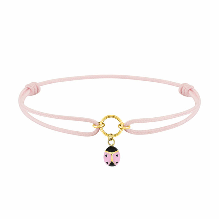 Bracelet Cordon Coccinelle