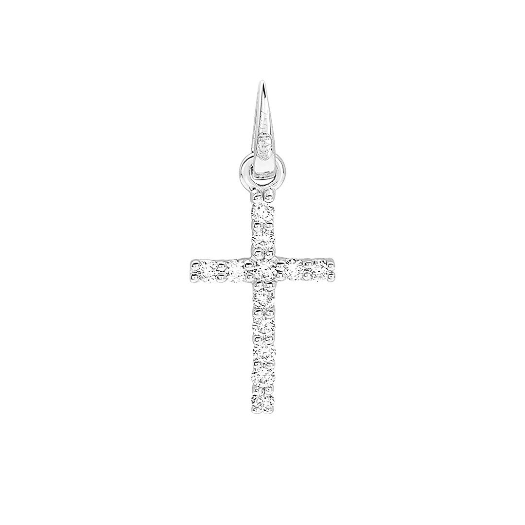 Pendentif Croix Diamant