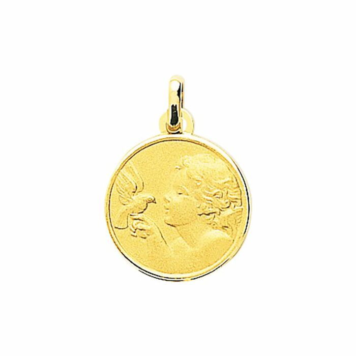 Médaille Ange à la Colombe 16mm