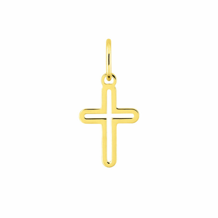 Croix or jaune 18 carats