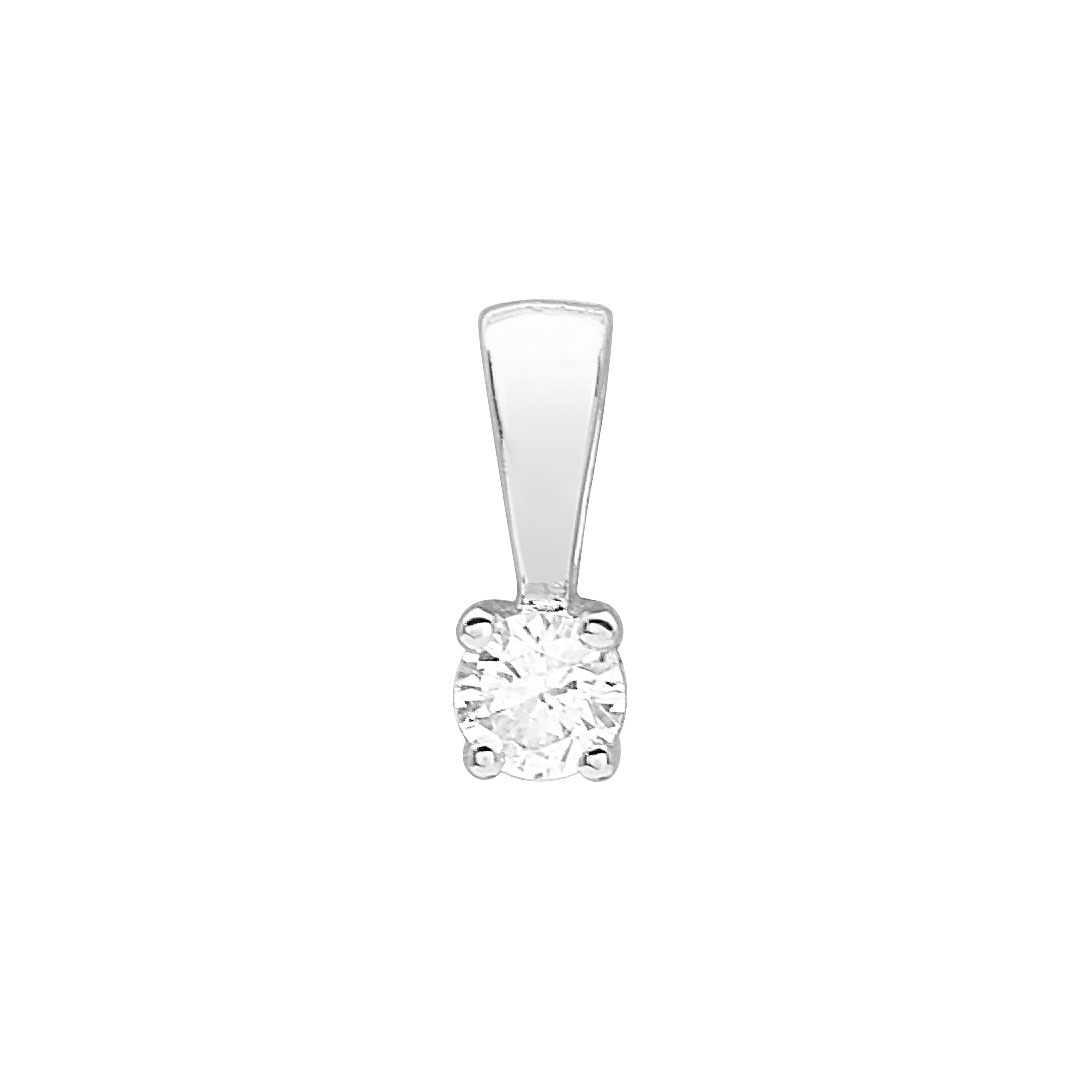 Pendentif Solitaire Diamant