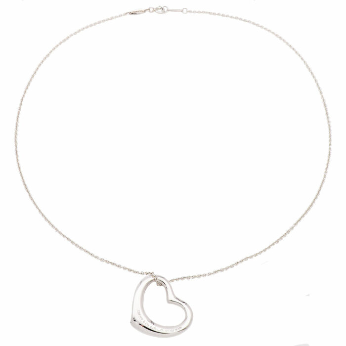 Collier Tiffany & Co. Open Heart par Elsa Peretti – Image 4