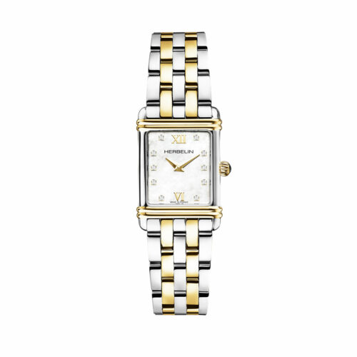 Montre Nacre Bicolore