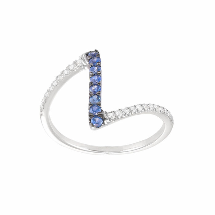 Bague Jakarta Saphir