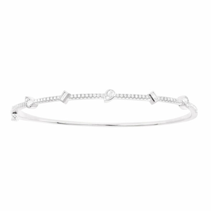 Bracelet Casino - Or Blanc Diamants
