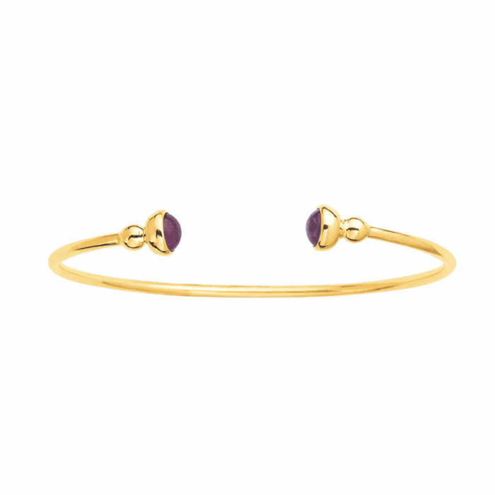 Bracelet Jonc Rubis