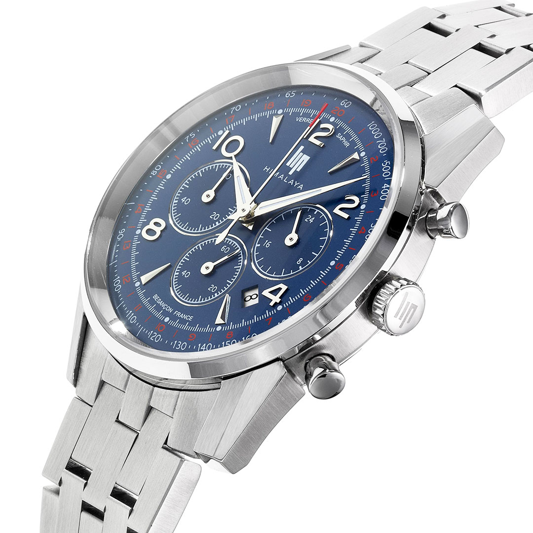 Montre Chrono 671710 Lip Cadran Bleu