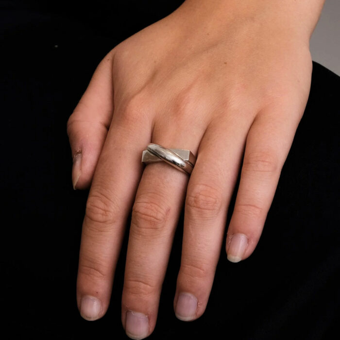 Bague Mauboussin En Corps et Encore Or Blanc – Image 2