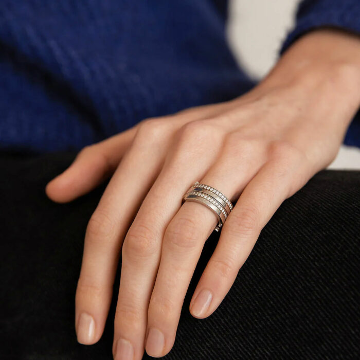 DINH VAN - Bague Duo Spirale – Image 3