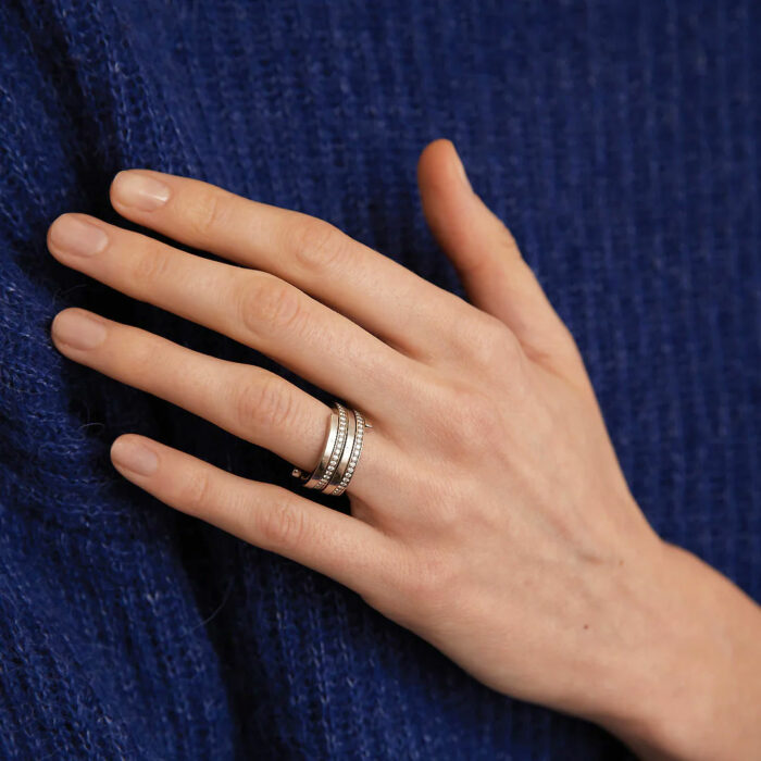 DINH VAN - Bague Duo Spirale – Image 2