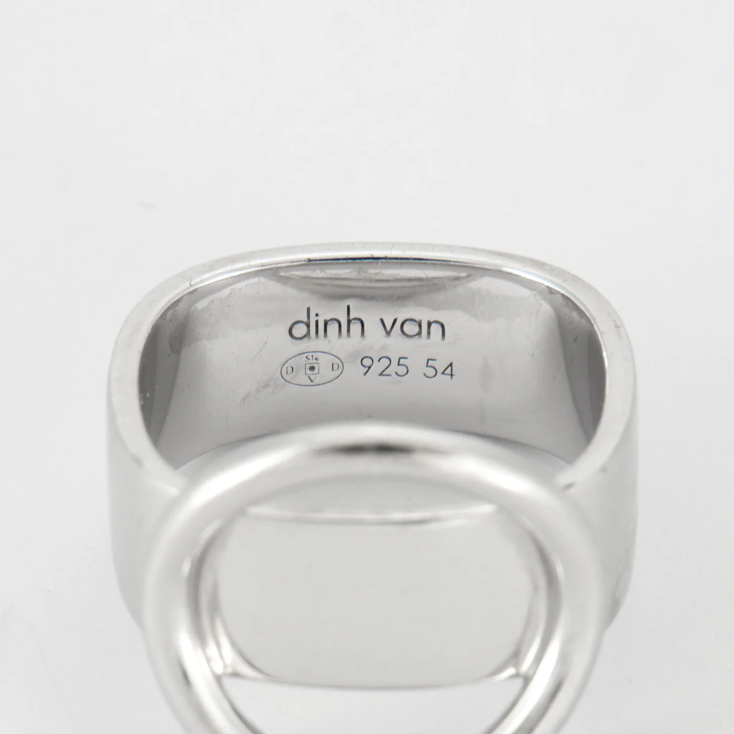 Bague Dinh Van Neo Argent