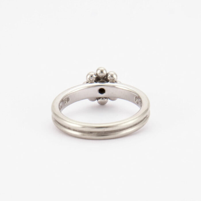 Bague Tiffany & Co. Fleur Diamant Or Blanc – Image 5