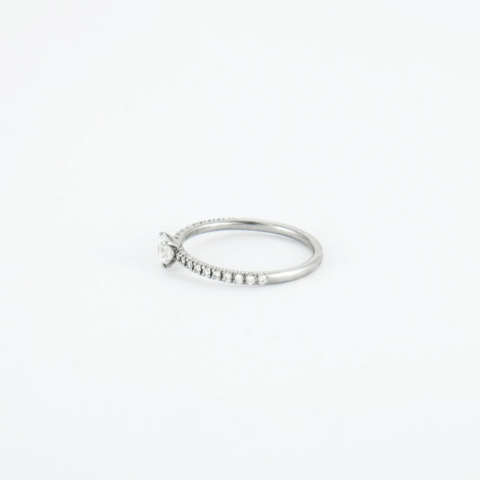 Bague Cartier Étincelle - Diamant Or Blanc – Image 4