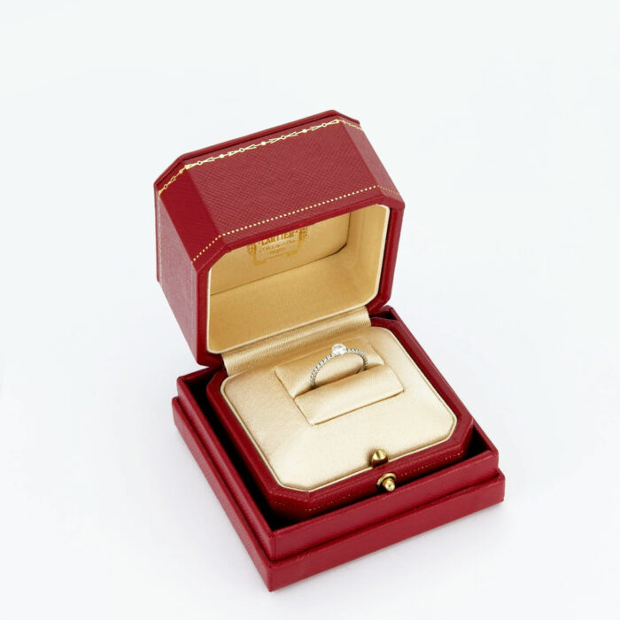 Bague Cartier Étincelle - Diamant Or Blanc – Image 6