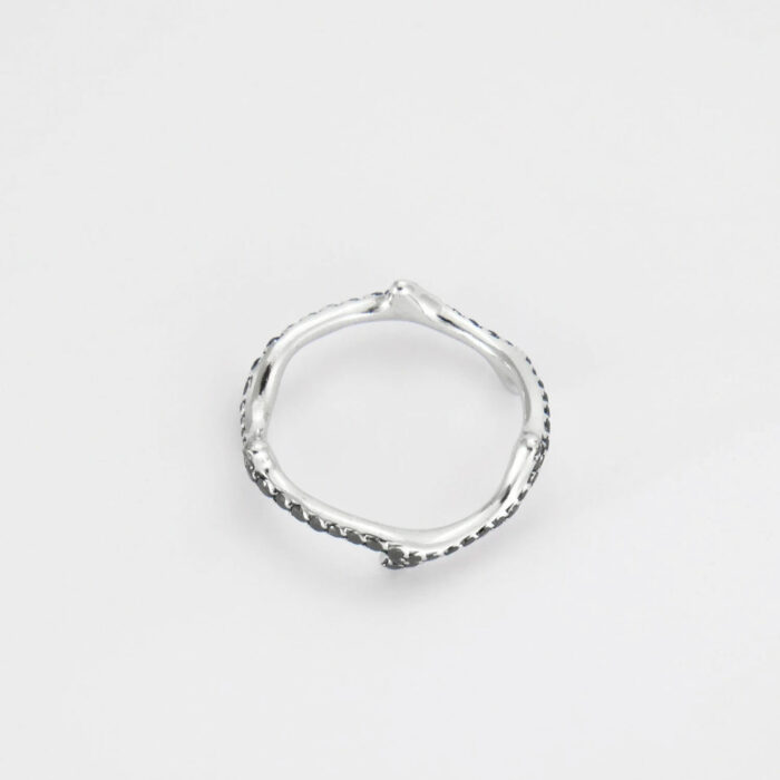 Bague Dior Bois de Rose Or Blanc – Image 3