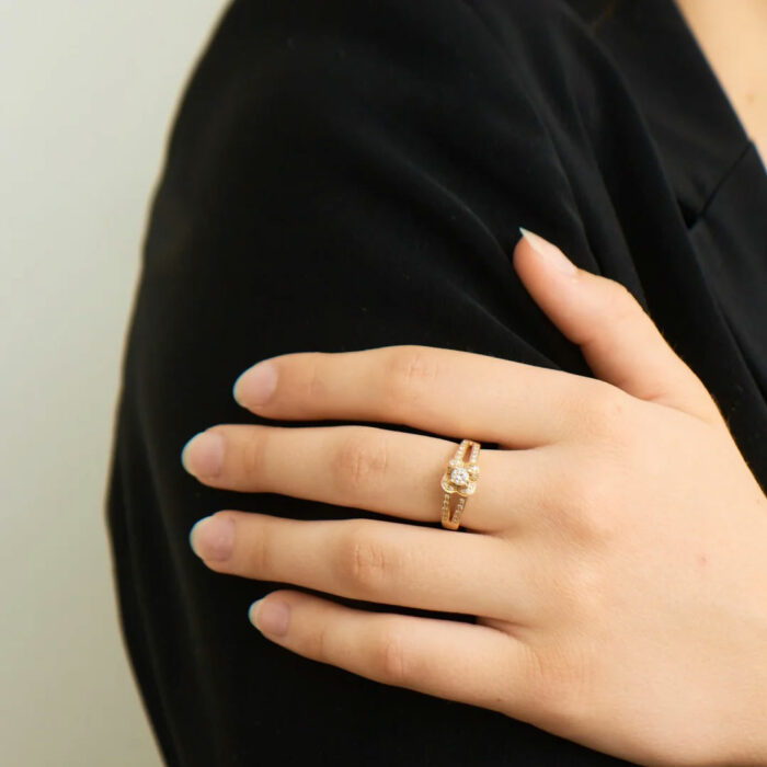 Bague Mauboussin Chance of Love n°2 Diamant Or Jaune – Image 5