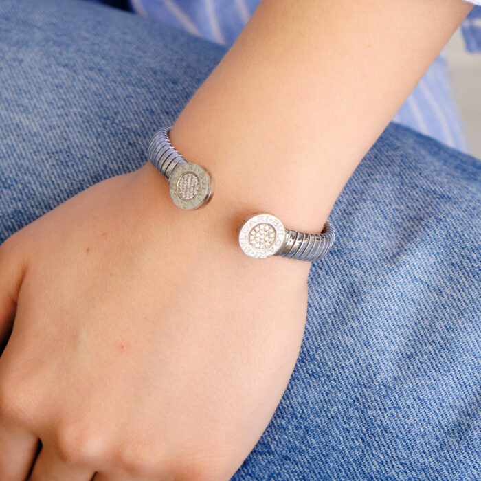 Bracelet Bulgari Tubogas Diamant – Image 3