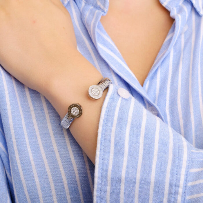 Bracelet Bulgari Tubogas Diamant – Image 2