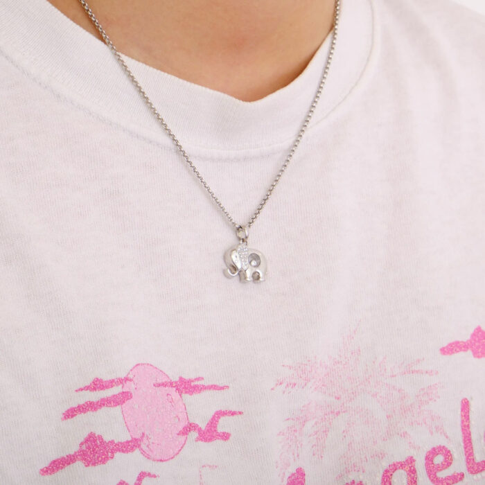 Collier Chopard Elephant Happy Diamonds – Image 2