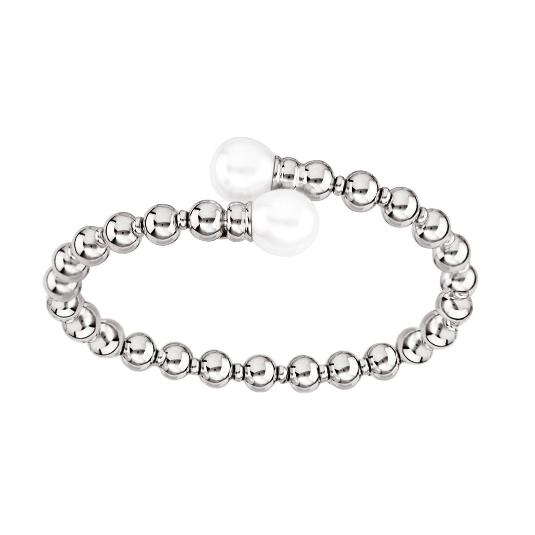 Bracelet Perle argent - Rose - INCONTOURNABLE