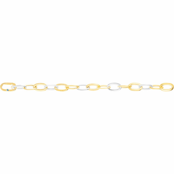 Bracelet Ovale Bicolore – Image 2