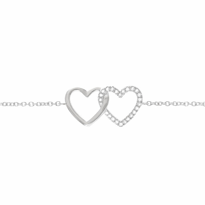 Bracelet Double Cœur