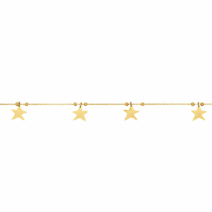 Bracelet Étoiles - Or Jaune 18 Carats