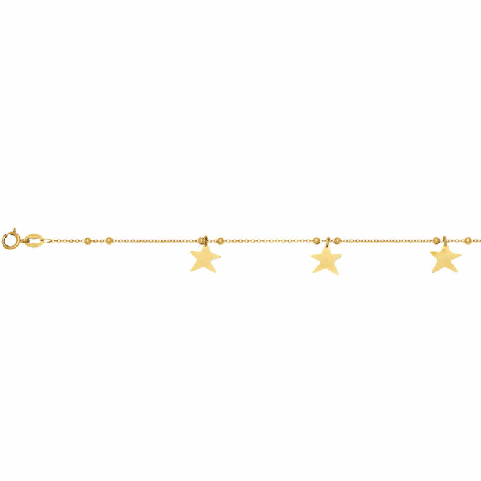 Bracelet Étoiles - Or Jaune 18 Carats – Image 4