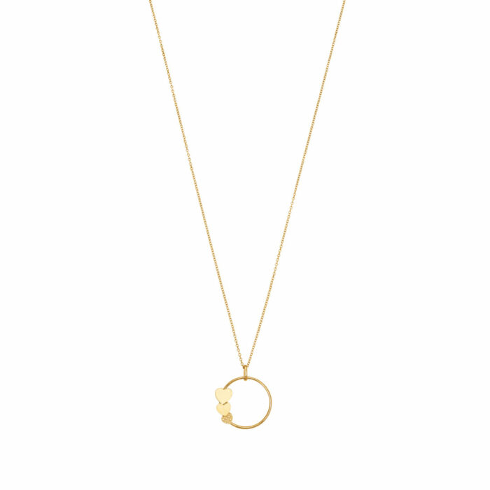 Collier Triple Coeur – Image 3