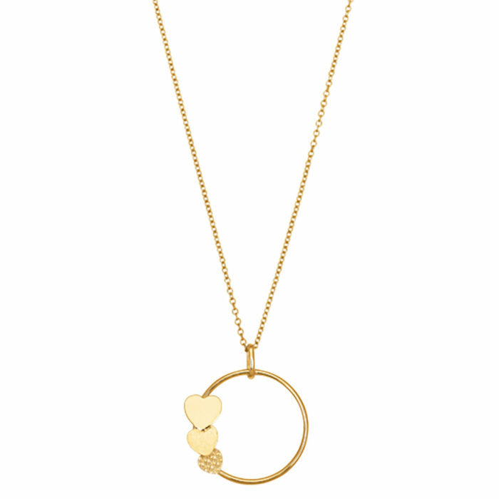 Collier Triple Coeur