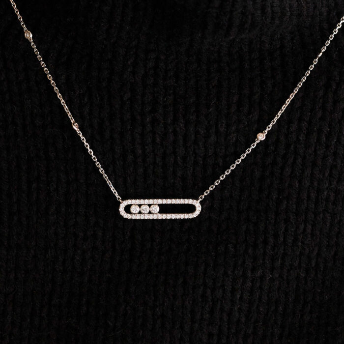 Collier Messika Baby Move Pavé Diamant – Image 5