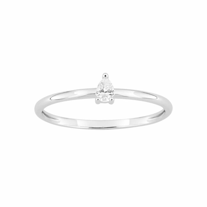 Bague Ini - Diamant Poire