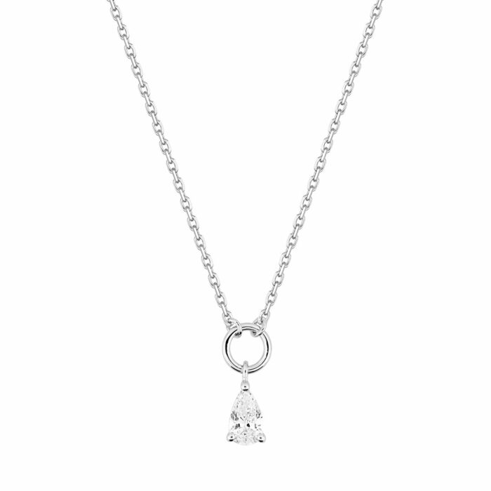 Collier Ini - Diamant Poire