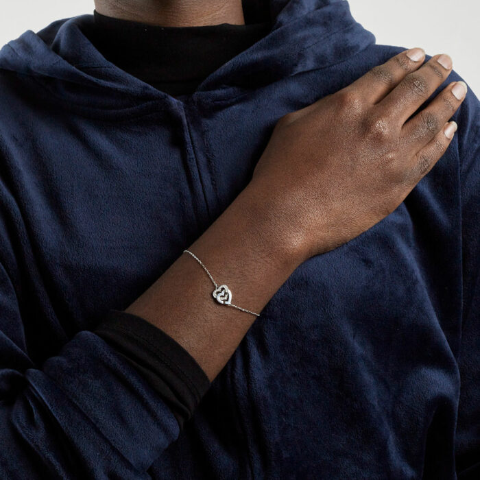DINH VAN – Bracelet Double Cœurs R10 – Image 3