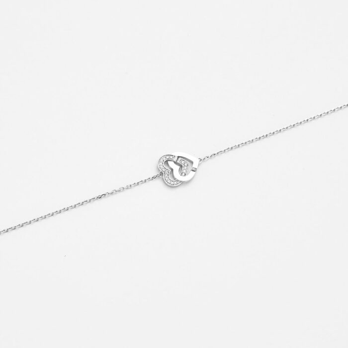 DINH VAN – Bracelet Double Cœurs R10 – Image 2