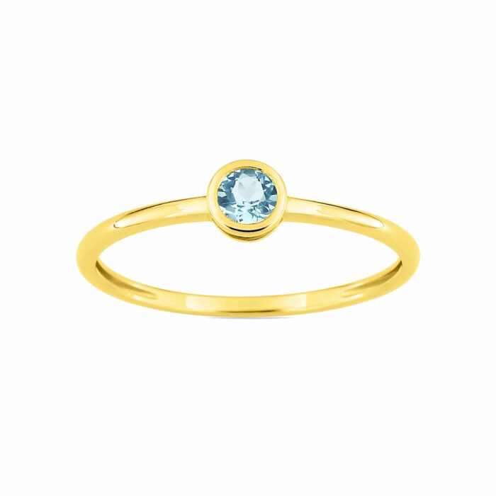 Bague Topaze Or Jaune