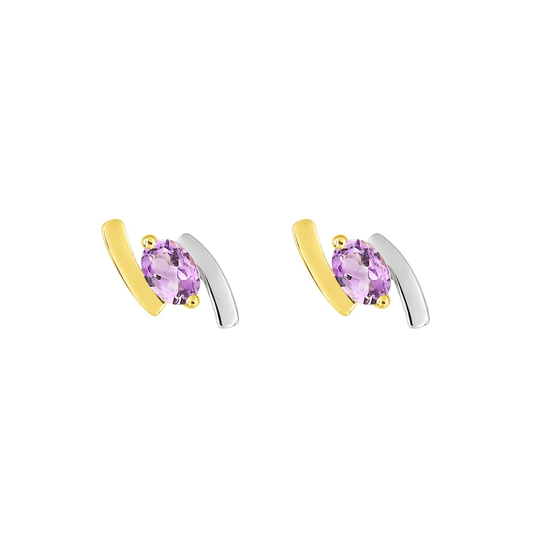 boucles amethyste