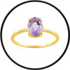 Bague amethyste