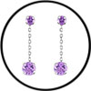 Boucles amethyste