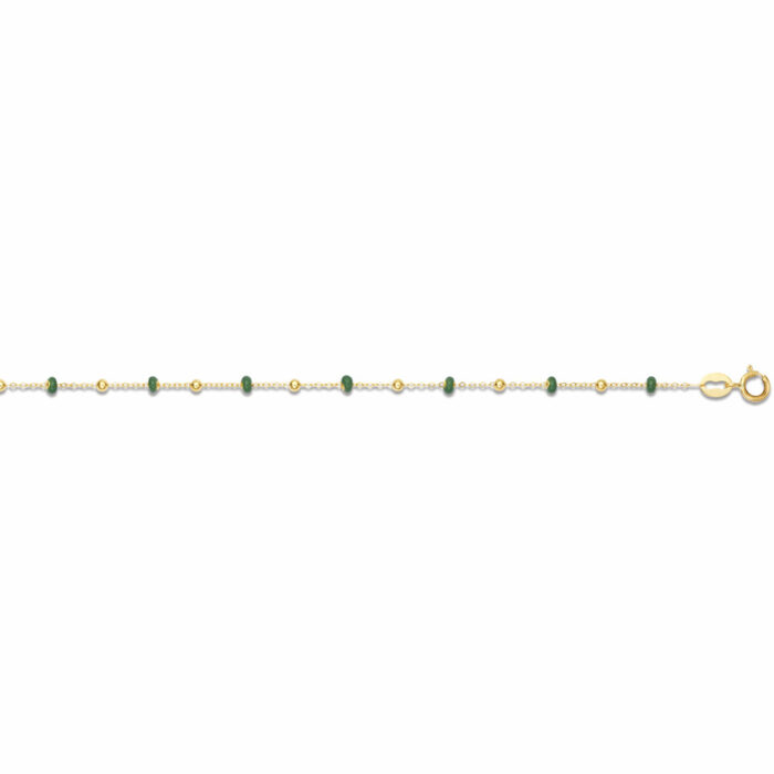 Bracelet boules blanches