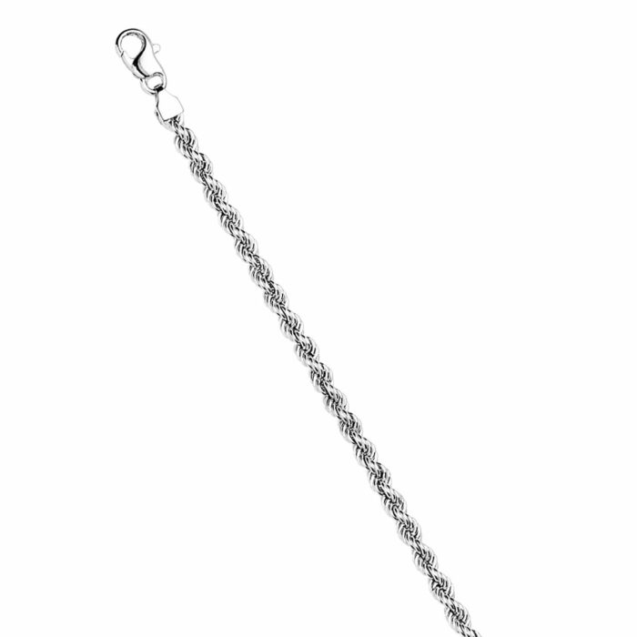 Bracelet Corde Or Blanc