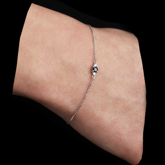 bracelet saphir diamants