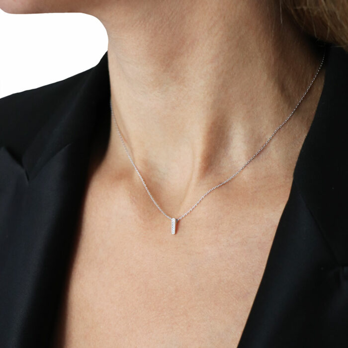 Collier pendentif diamant