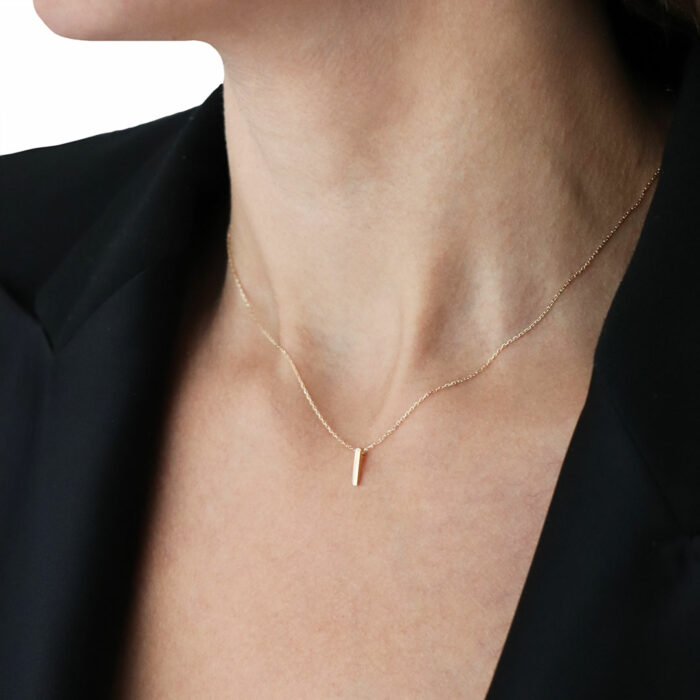 Collier pendentif or