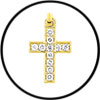 Croix diamant