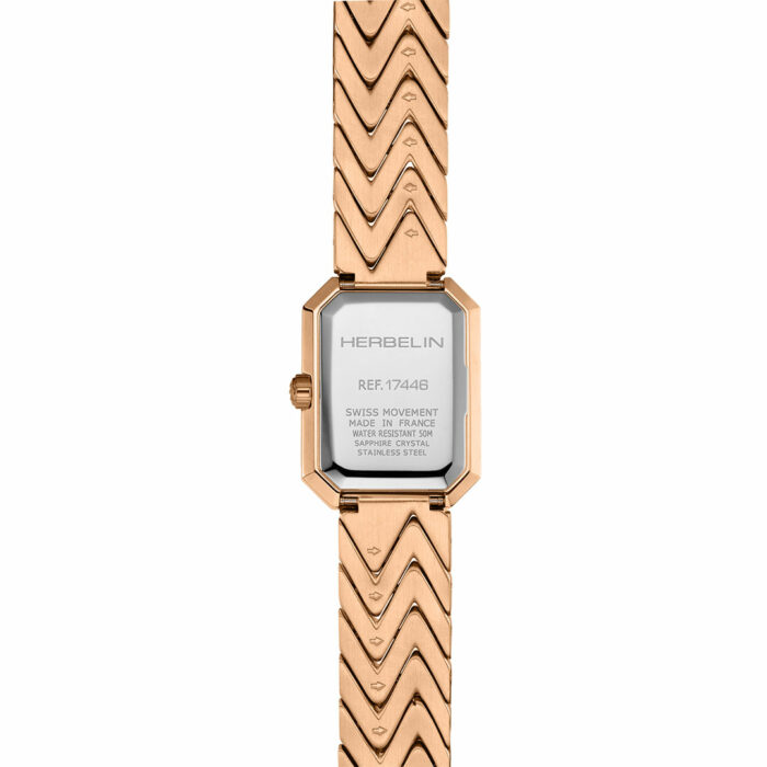 Montre Herbelin Octogone Or Rose – Image 3