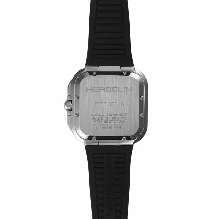 Montre Herbelin Cap Camarat Square Noir – Image 3