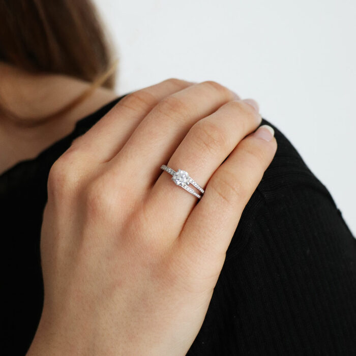 Bague fred diamant